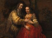 REMBRANDT Harmenszoon van Rijn, Portrait of a Couple as Figures from the Old Testament, known as 'The Jewish Bride'